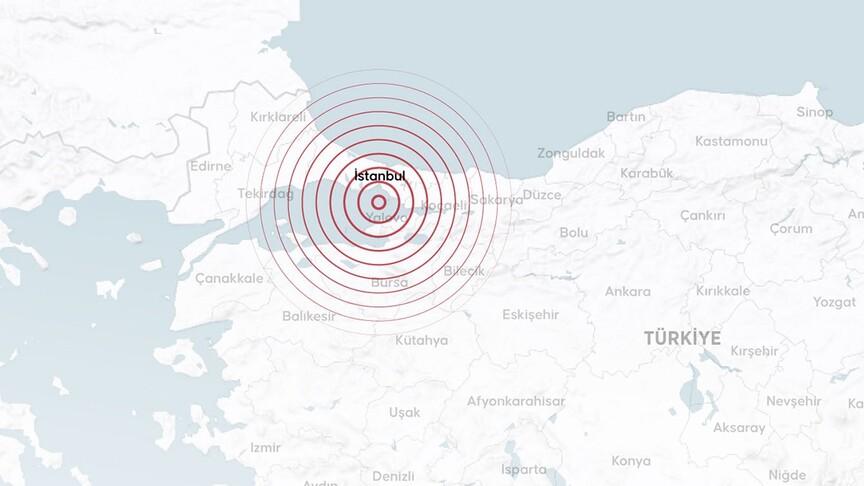 İstanbul Adalar açıklarında 50'den fazla deprem kaydedildi