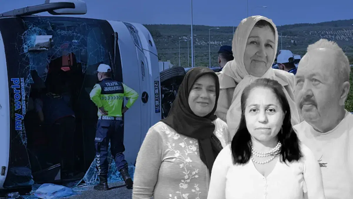 Manisa'daki otobüs faciasında hayatını kaybeden 11 kişi toprağa veriliyor