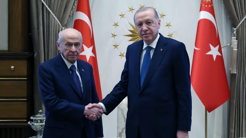 Cumhurbaşkanı Erdoğan, MHP lideri Bahçeli'yi kabul edecek