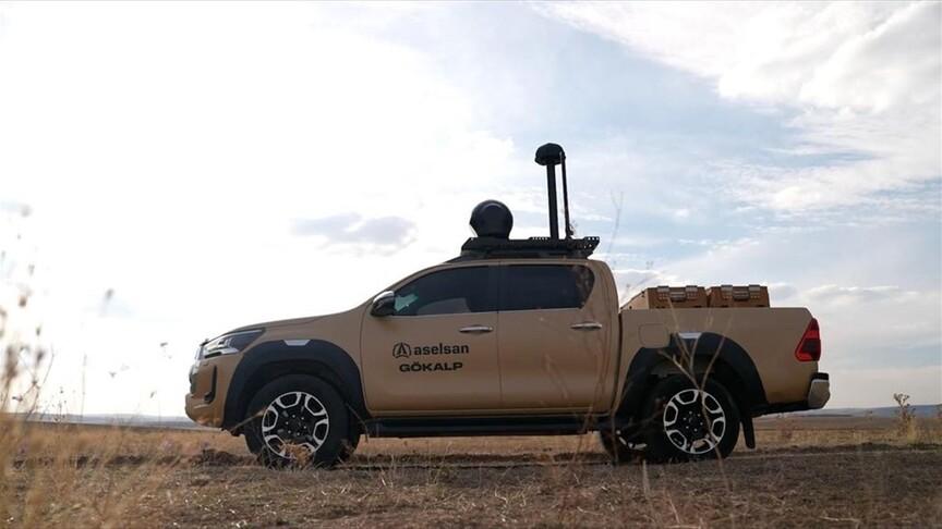 ASELSAN'ın GÖKALP sistemi düşman dronu çarparak imha etti