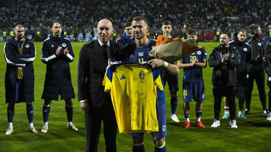 Dzeko, 152 maç sonra milli takıma veda etti