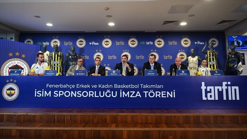 Fenerbahçe'nin basketbol takımlarına Tarfin isim sponsoru oldu