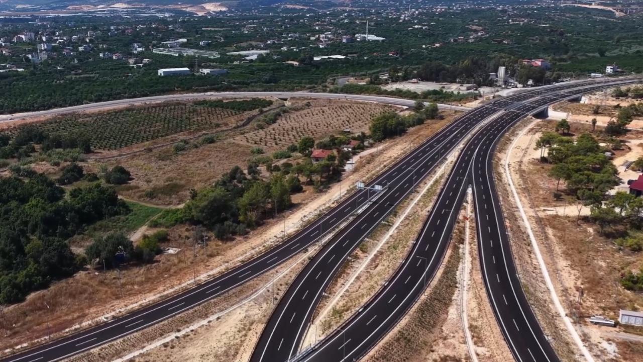 Mersin otoyolunda yüzde 98 fiziki gerçekleşme sağlandı