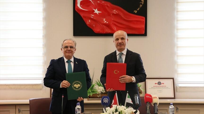 YÖK ile Suriye arasında yükseköğretim mutabakatı imzalandı