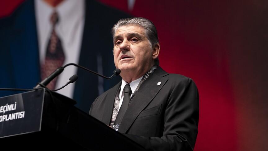 Serdal Adalı üçüncü kez Beşiktaş başkanı seçildi
