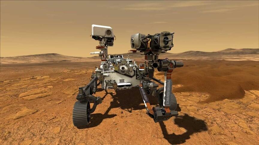 Perseverance Mars'ta mesafe rekoru kırdı: 45,22 km