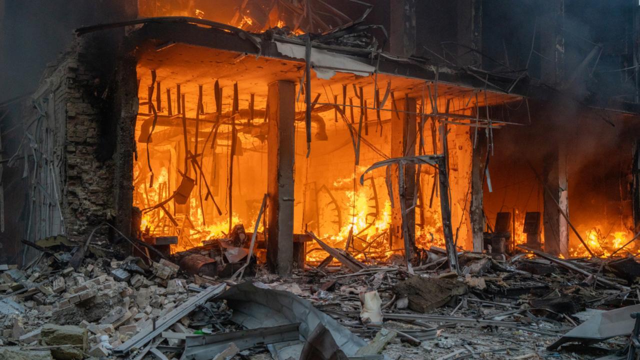Rusya'nın Kiev'e gece saldırısında 2 kişi öldü, 10 yaralandı