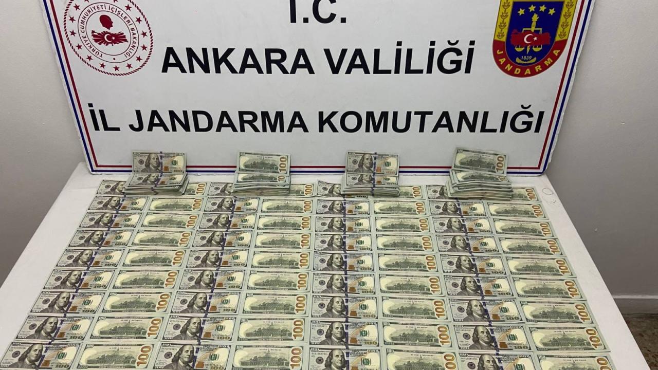 Ankara'da sahte para operasyonu: 80 bin dolar ele geçirildi