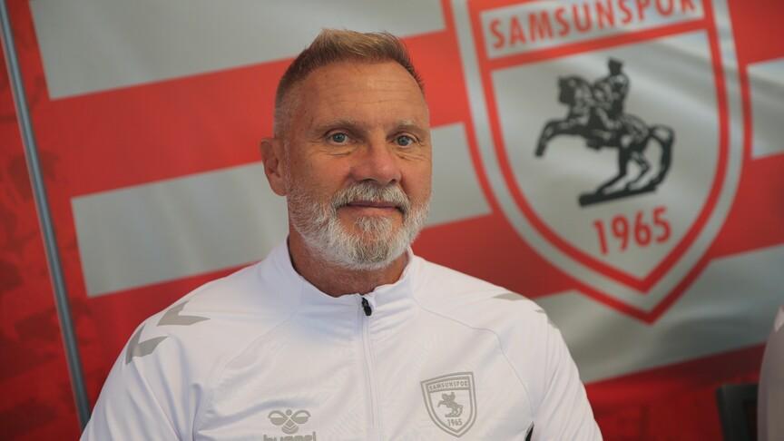 Samsunspor Teknik Direktörü Fink süre istedi