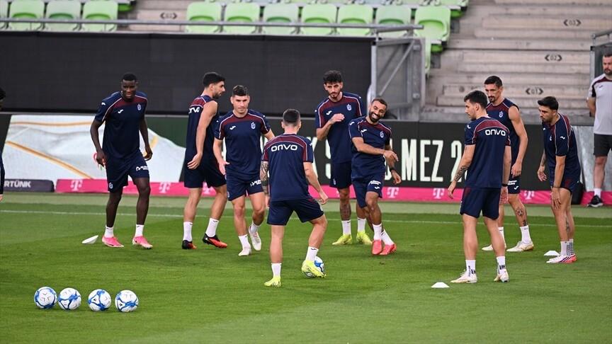 Trabzonspor, Ferencvaros rövanş maçına hazır