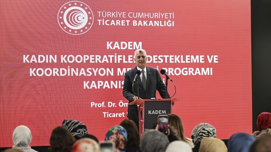 Ticaret Bakanlığı 1342 kadın kooperatifini destekliyor