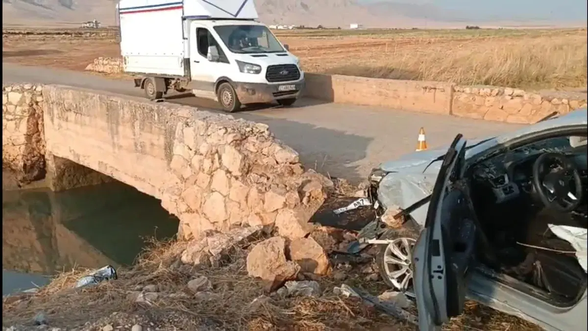 Mardin'de otomobil sulama kanalına devrildi: Aynı aileden 6 ölü
