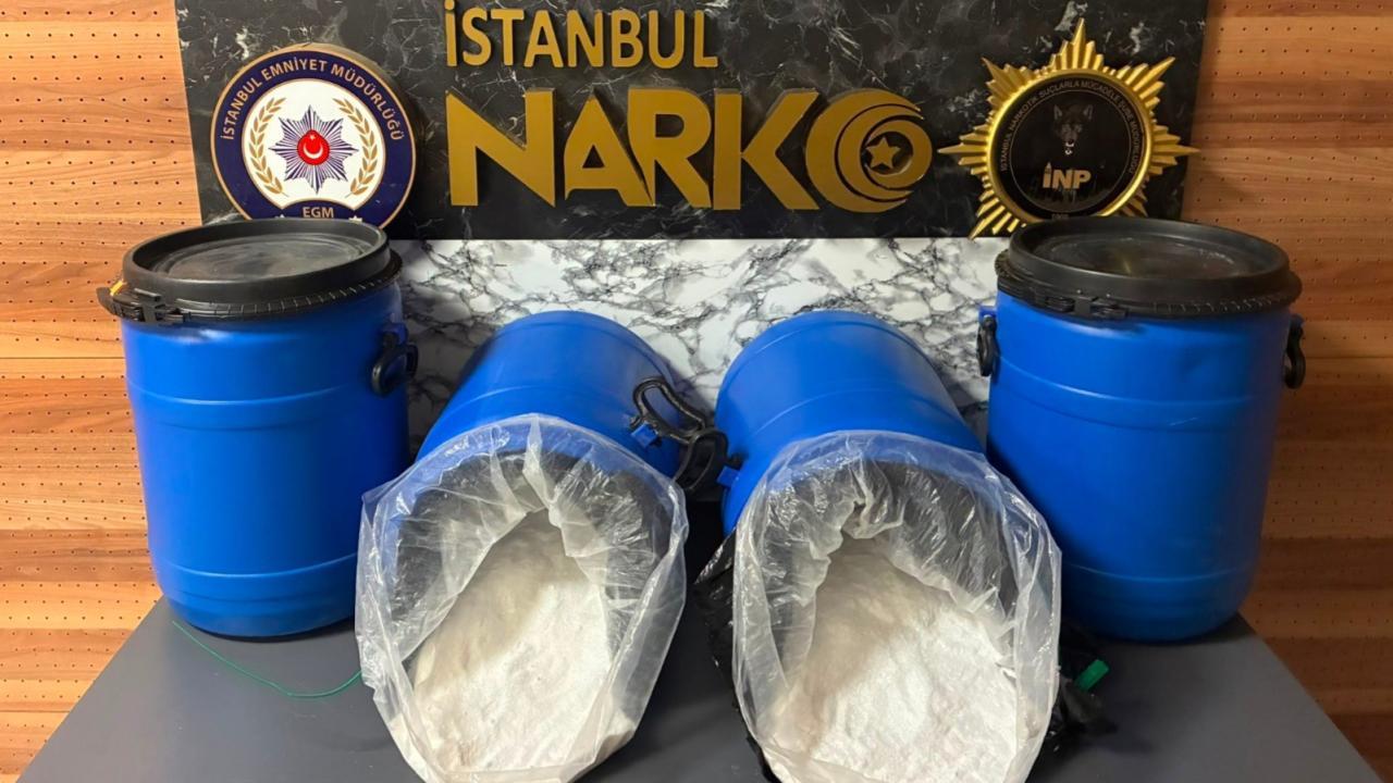 Kağıthane'de 104 kilogram uyuşturucu ele geçirildi