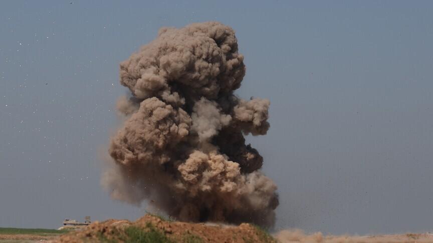 Suriye'de güvenlik güçlerine bombalı saldırı