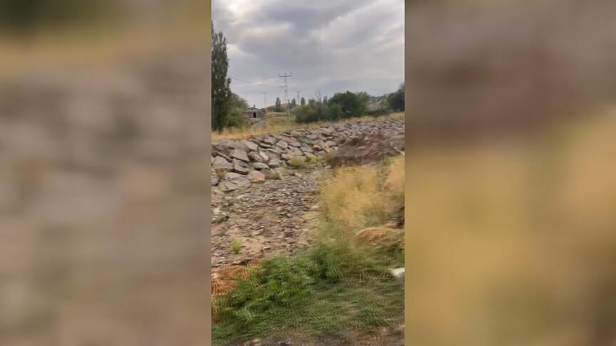 Kars'ta şiddetli sağanak sonrası sel felaketi
