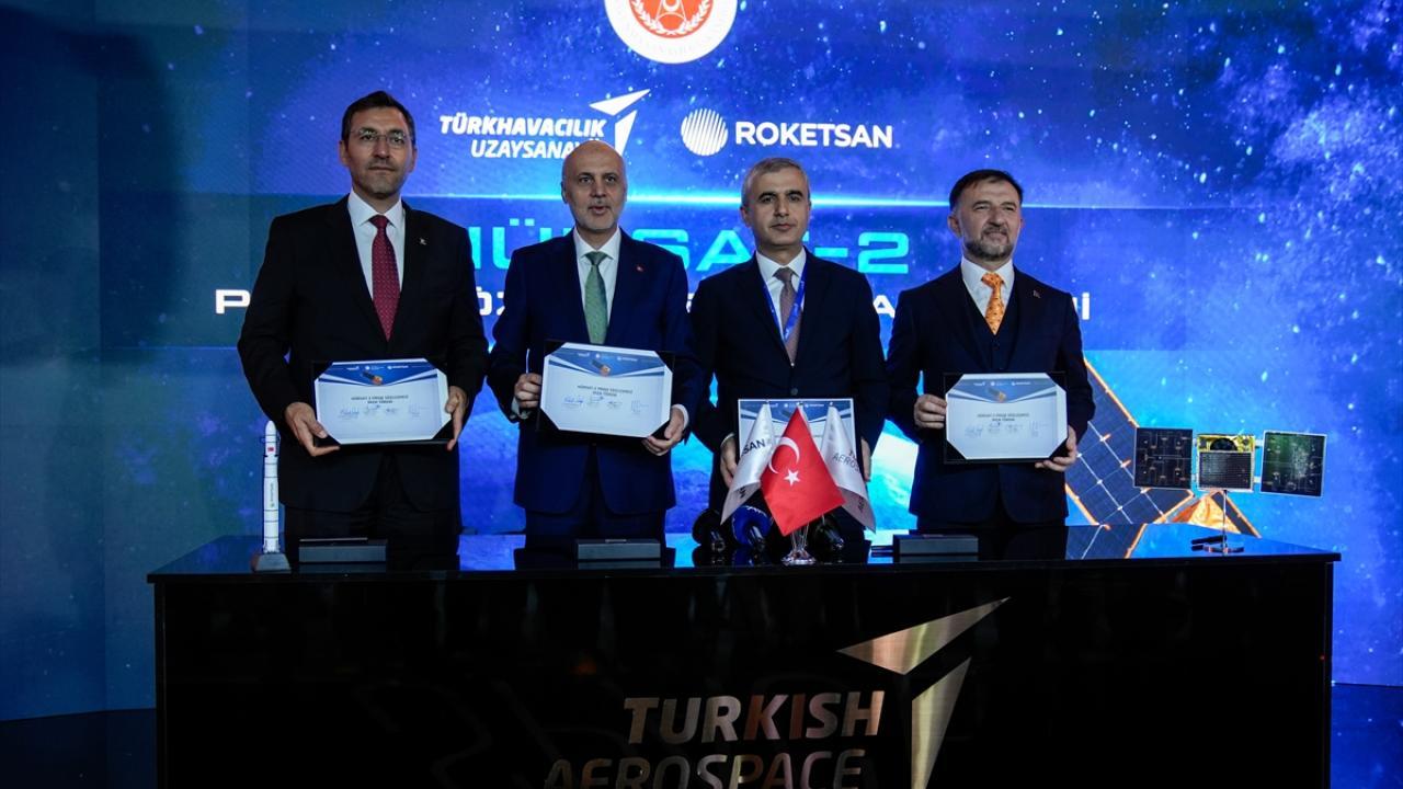 TUSAŞ ve ROKETSAN, HÜRSAT-2 uydu sözleşmesini imzaladı