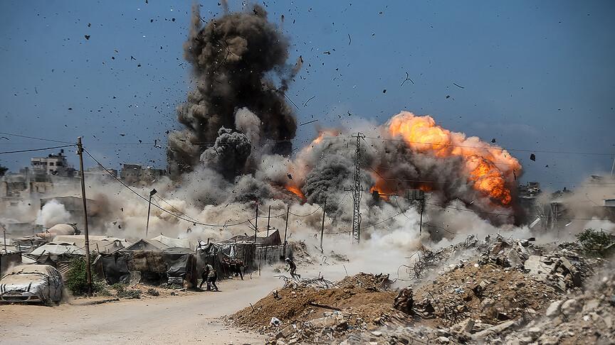 İsrail'in Gazze saldırılarında 2 Filistinli öldü