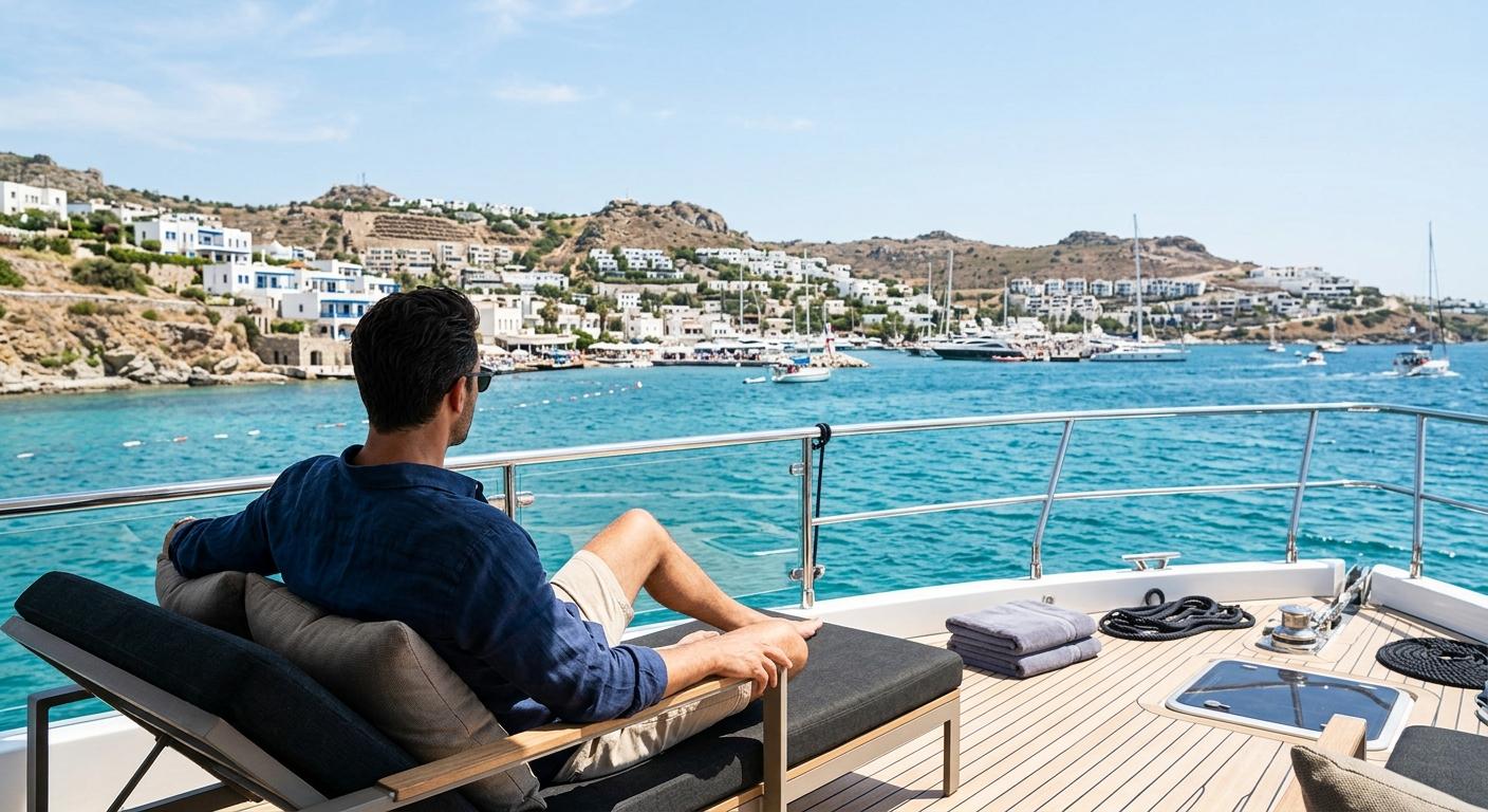 Çağatay Ulusoy'un Bodrum tatili görüntüleri gündem oldu