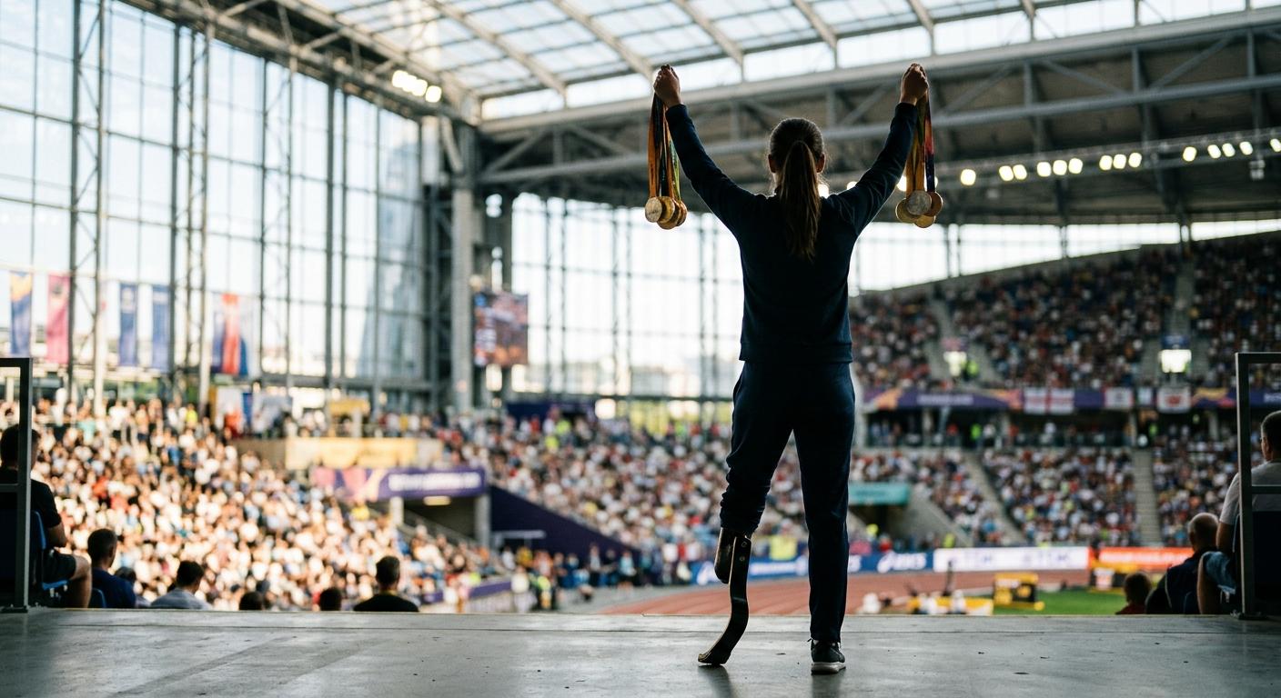 Engelli sporcu Şerife Tümer Şencan 11 yılda 4 branşta madalya kazandı