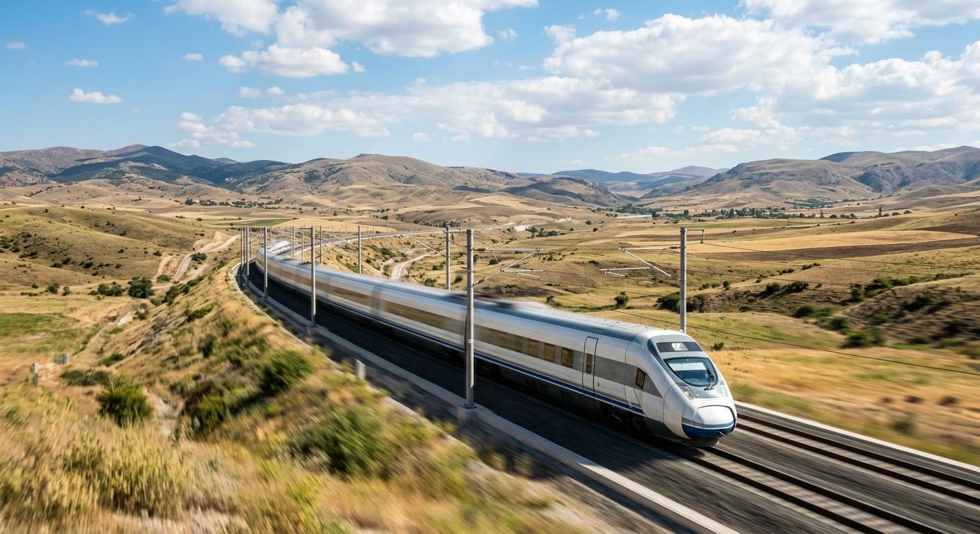 Ankara-Kayseri arası yüksek hızlı trenle 1 saat 45 dakikaya düşecek