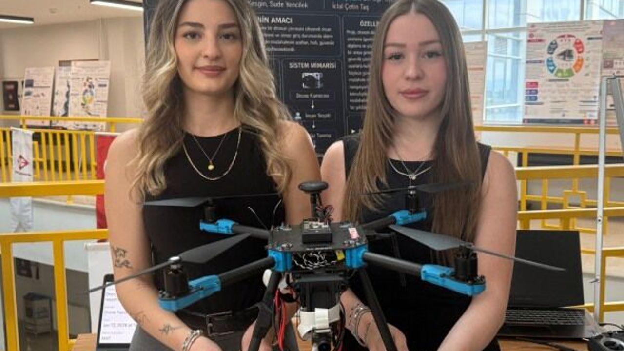 Başkent Üniversitesi öğrencilerinden, yüz tanıma özellikli devriye dronu