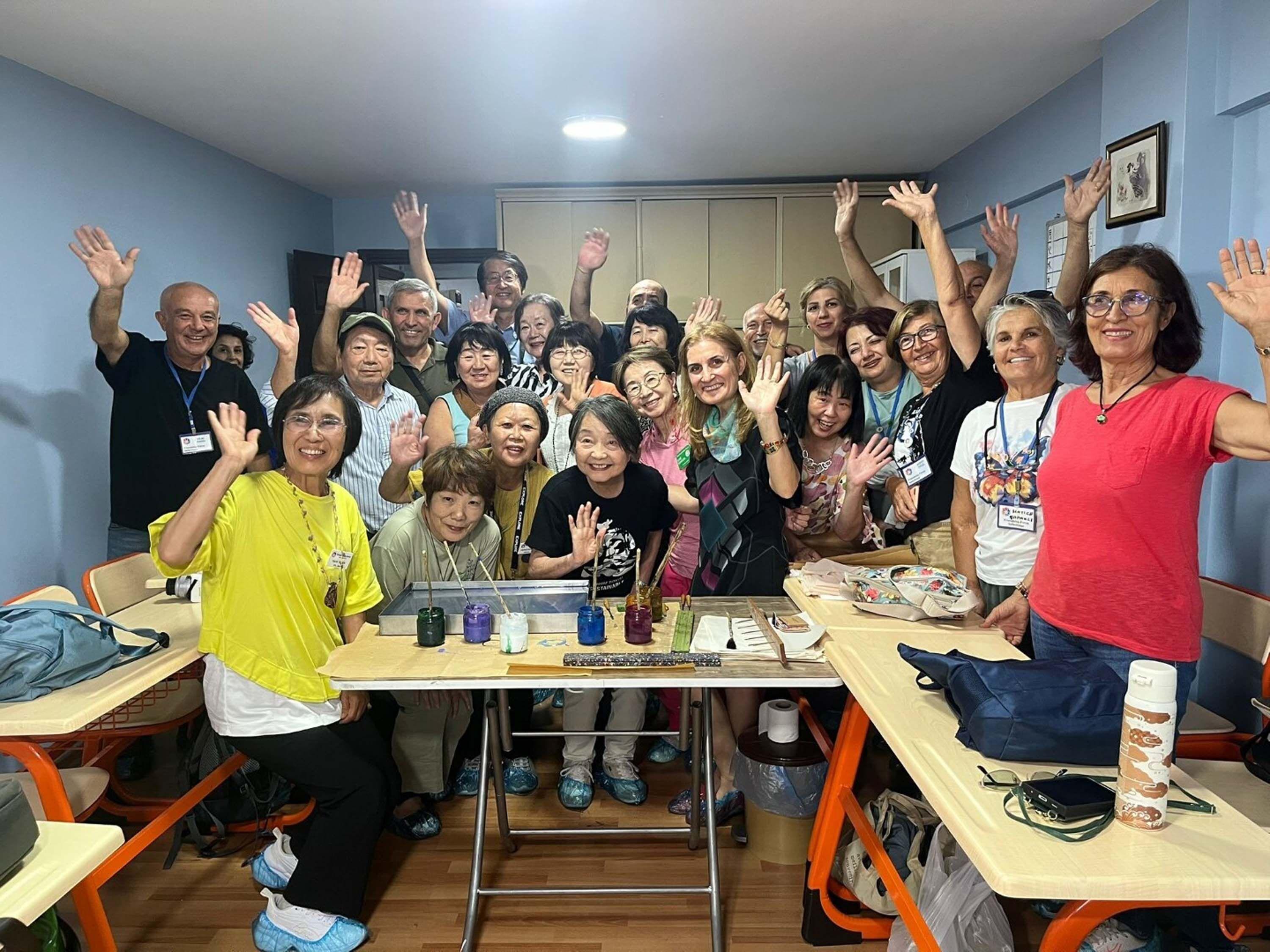 Ebru Sanatıyla Renklenen Türk-Japon D§ostluğu