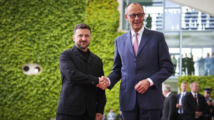 Zelenskiy: Almanya ile savunma anlaşmaları imzalanacak