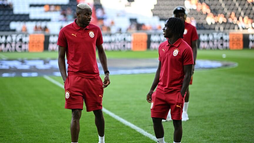 Galatasaray'da Singo, Osimhen ve Sallai'nin tedavisi sürüyor