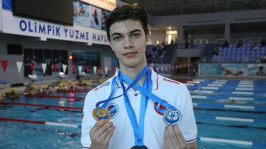 Milli serbest dalışçı Yusuf Kıvanç Erkan büyükler kategorisinde zirveyi hedefliyor