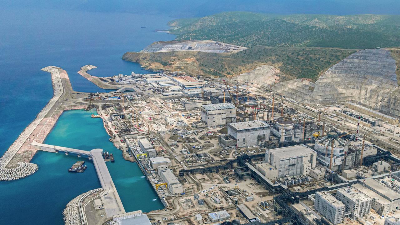 Akkuyu NGS'de 1. güç ünitesinin hidrolik testleri tamamlandı