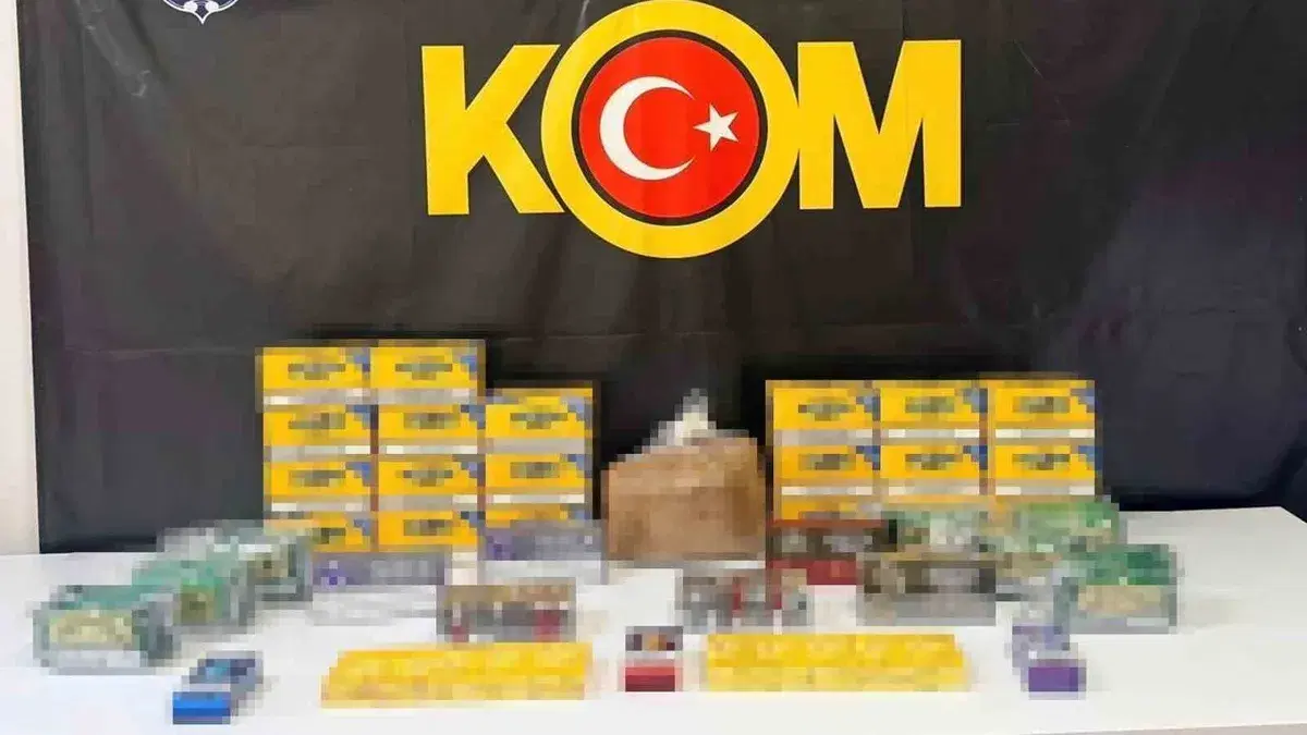 Marmaris'te kaçak tütün operasyonu: 4 tutuklama