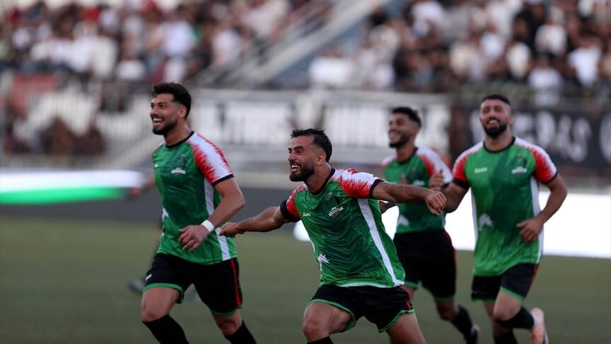 Filistin'de 3 yıl aradan sonra ilk futbol turnuvası başladı