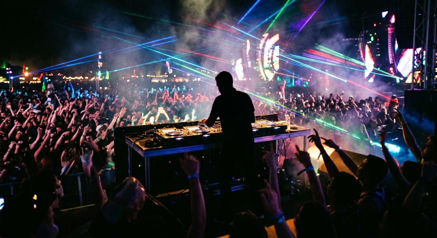 Tiësto İstanbul'da sahne aldı, elektronik müzik tutkunlarını coşturdu