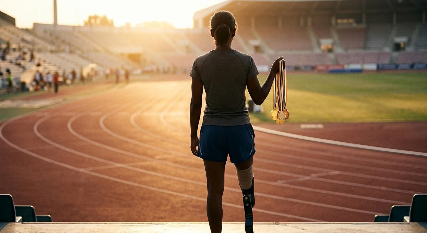 Engelli sporcu Şerife Tümer Şencan 11 yılda 4 branşta madalya kazandı